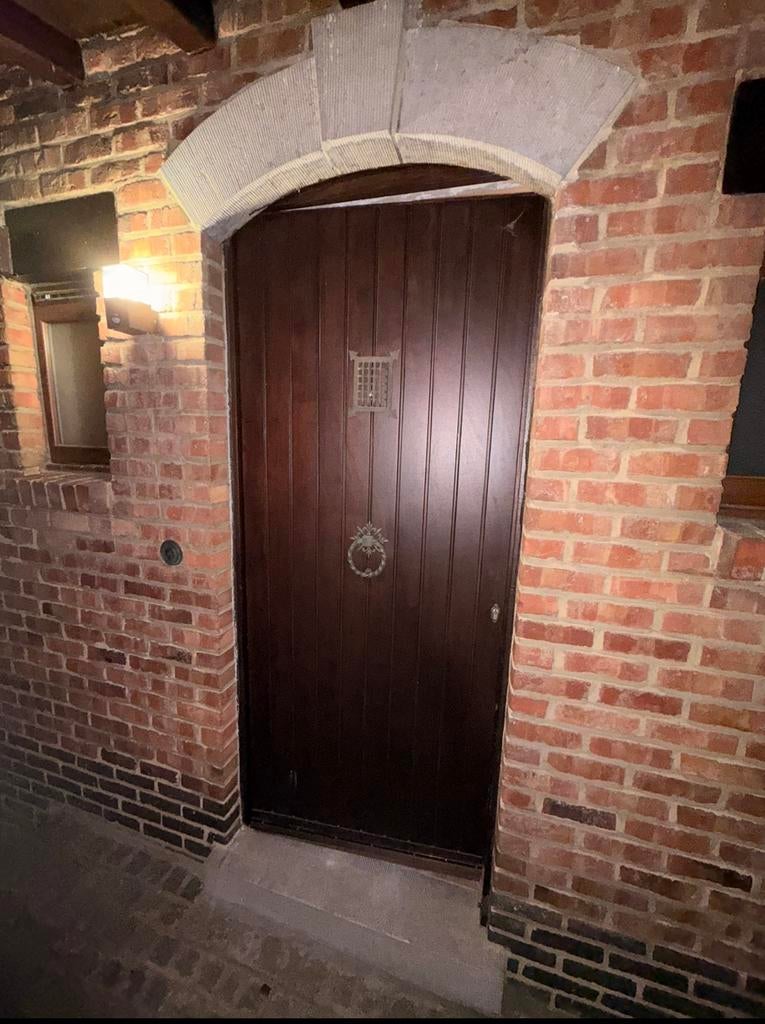 Voordeur van meranti hout, Bricolage & Construction, Fenêtres & Moustiquaires, Porte extérieure, Porte pliante, Enlèvement, Bois