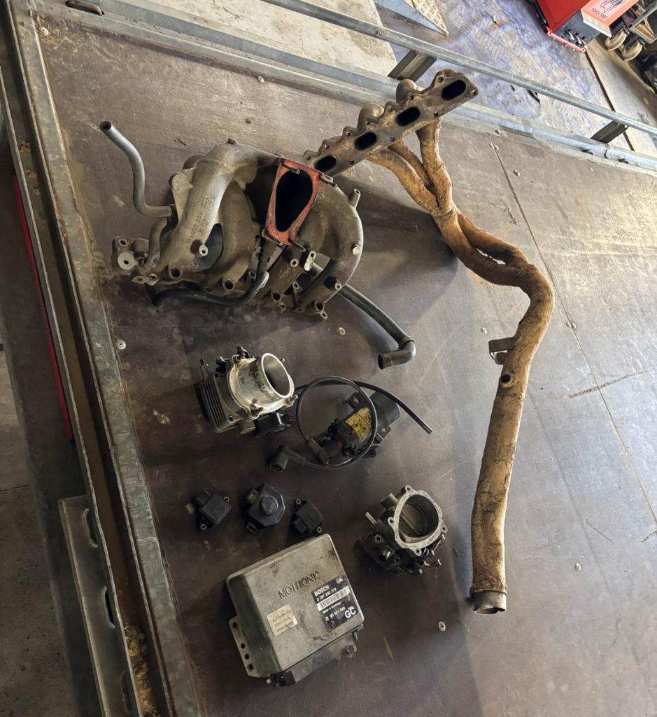 opel c20xe onderdelen, Ophalen