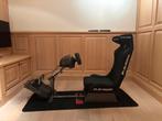 •	Complete racing setup (Playseat + stuur + pedalen), Ophalen, Nieuw