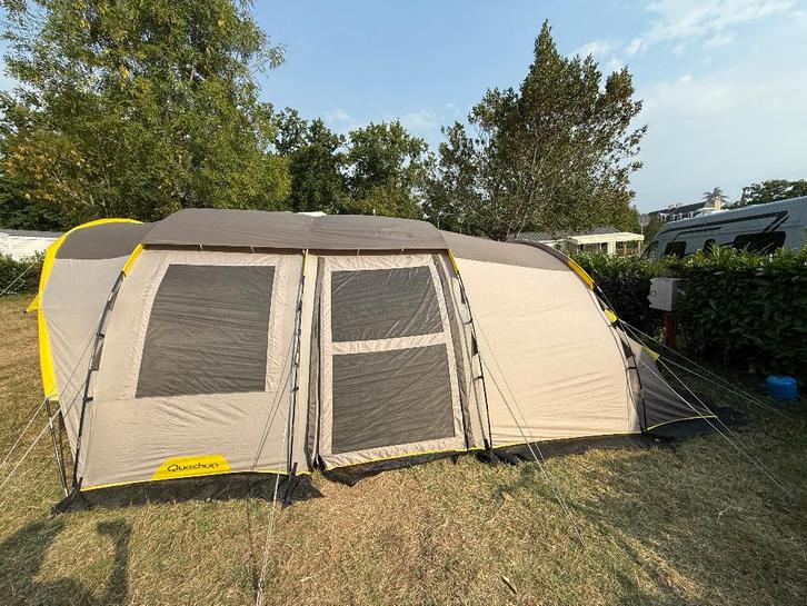 Tente Familiale Quechua T6.2 XL Air, Caravans en Kamperen, Tenten, tot en met 6, Gebruikt, Ophalen