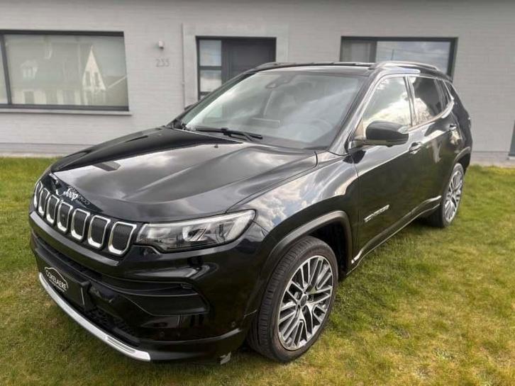 Jeep Compass 1.6 MJD 4x2 Limited Leder/Cameras/KeyLess/Navi, Auto's, Jeep, Bedrijf, Te koop, Compass, 360° camera, ABS, Achteruitrijcamera