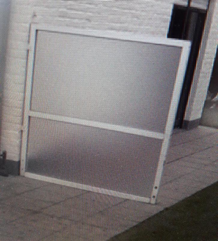 Windscherm mat glas, Tuin en Terras, Tuinwanddecoratie, Zo goed als nieuw, Ophalen