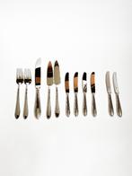 Couverts WMF en métal argenté, bords perlés, Antiquités & Art, Antiquités | Couverts, Enlèvement ou Envoi