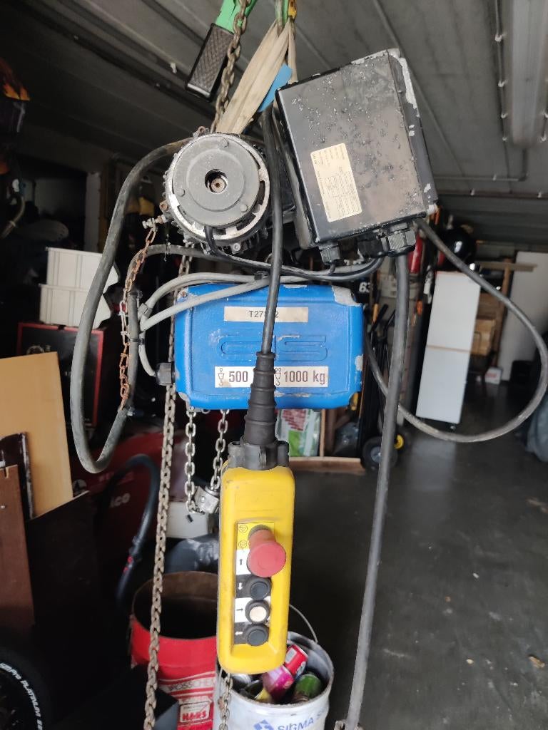 takel, Bricolage & Construction, Treuils et Palans, Enlèvement, Utilisé, Électrique