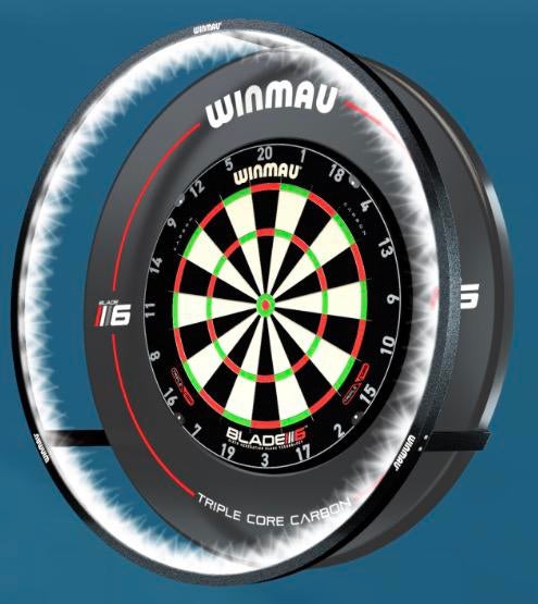 Nieuwe Winmau Plasma dartsbord verlichtingen, Sport en Fitness, Darts, Ophalen of Verzenden, Nieuw