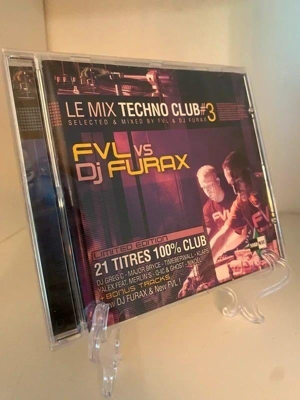FVL Vs DJ Furax – Le Mix Techno Club#3 ! NEW !, Cd's en Dvd's, Cd's | Dance en House, Nieuw in verpakking, Verzenden