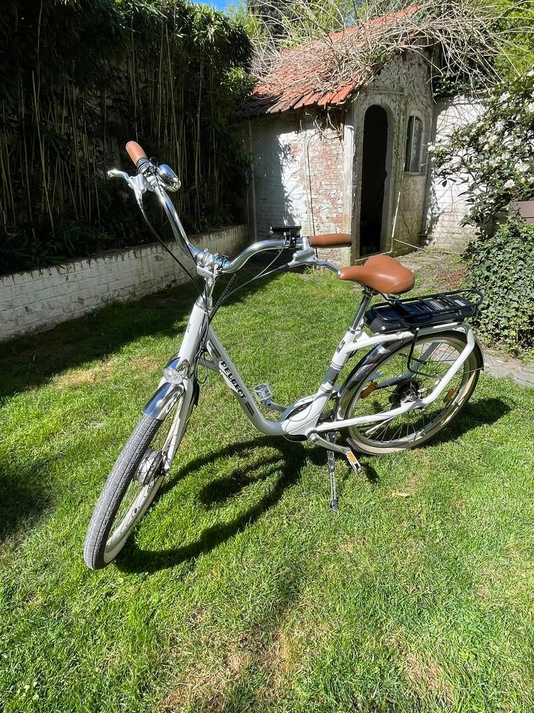 Vélo électrique Peugeot – Style vintage – Excellent état, Enlèvement, Comme neuf