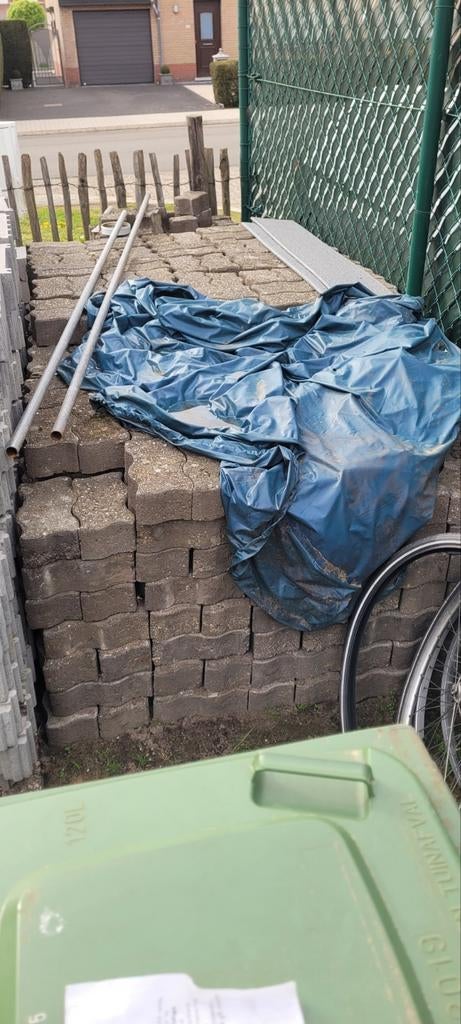 Te koop klinkers, Jardin & Terrasse, Hamacs, Enlèvement