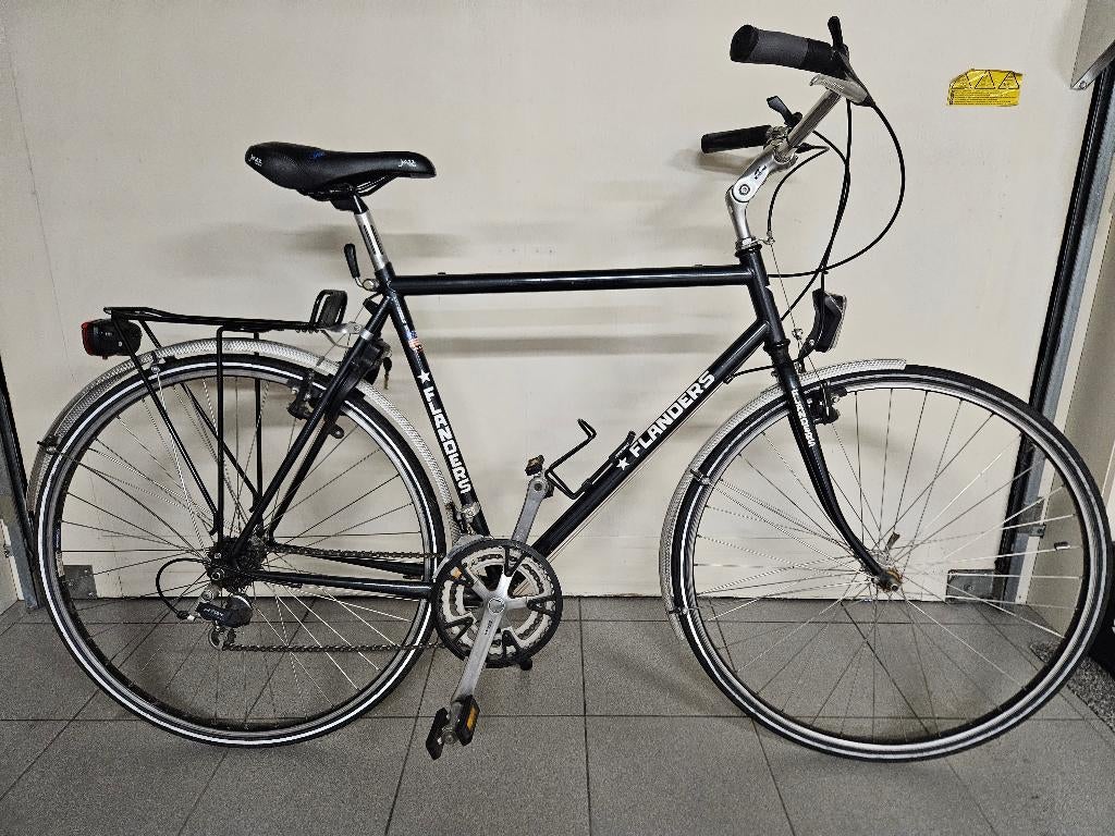 Herenfiets, Gebruikt, Velgrem, Versnellingen, 53 tot 57 cm