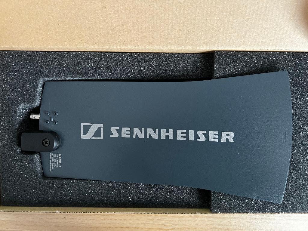 Sennheiser A1031-U  - Antenne UHF omnidirectionnelle, Audio, Tv en Foto, Professionele apparaten, Zo goed als nieuw, Tv en Weergevers
