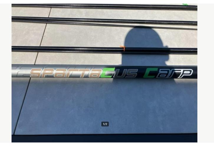 Spartacus Carp 10m hengel, Watersport en Boten, Hengelsport | Witvissen, Ophalen