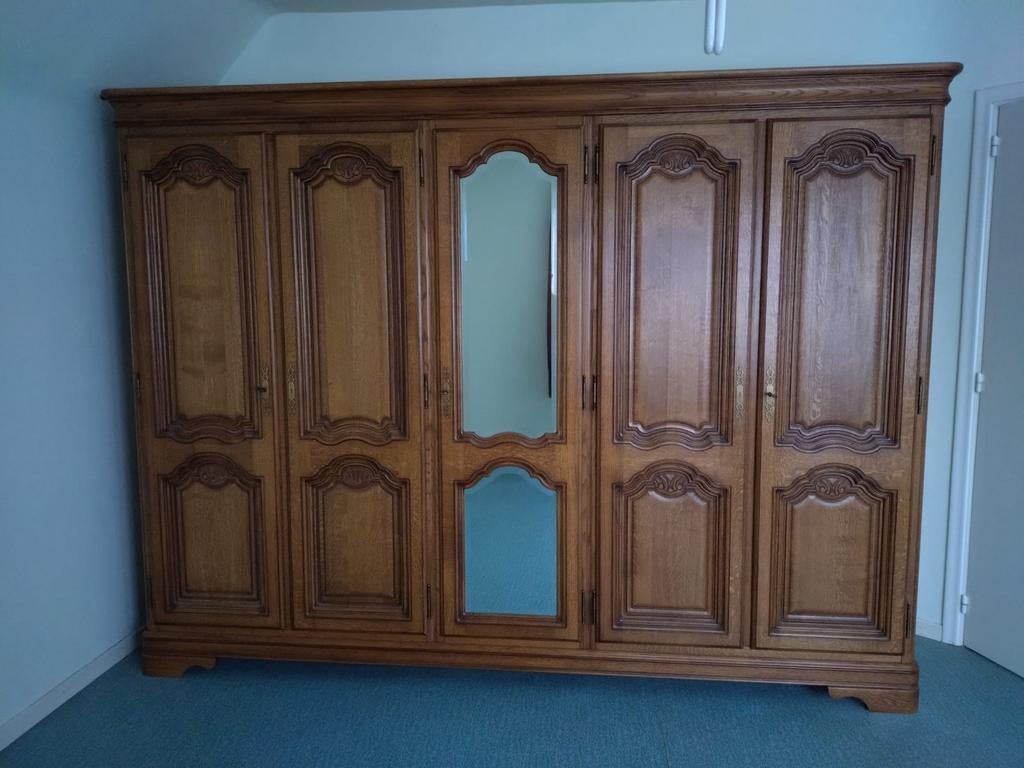 Copy antieke eiken slaapkamer, Antiek en Kunst, Ophalen