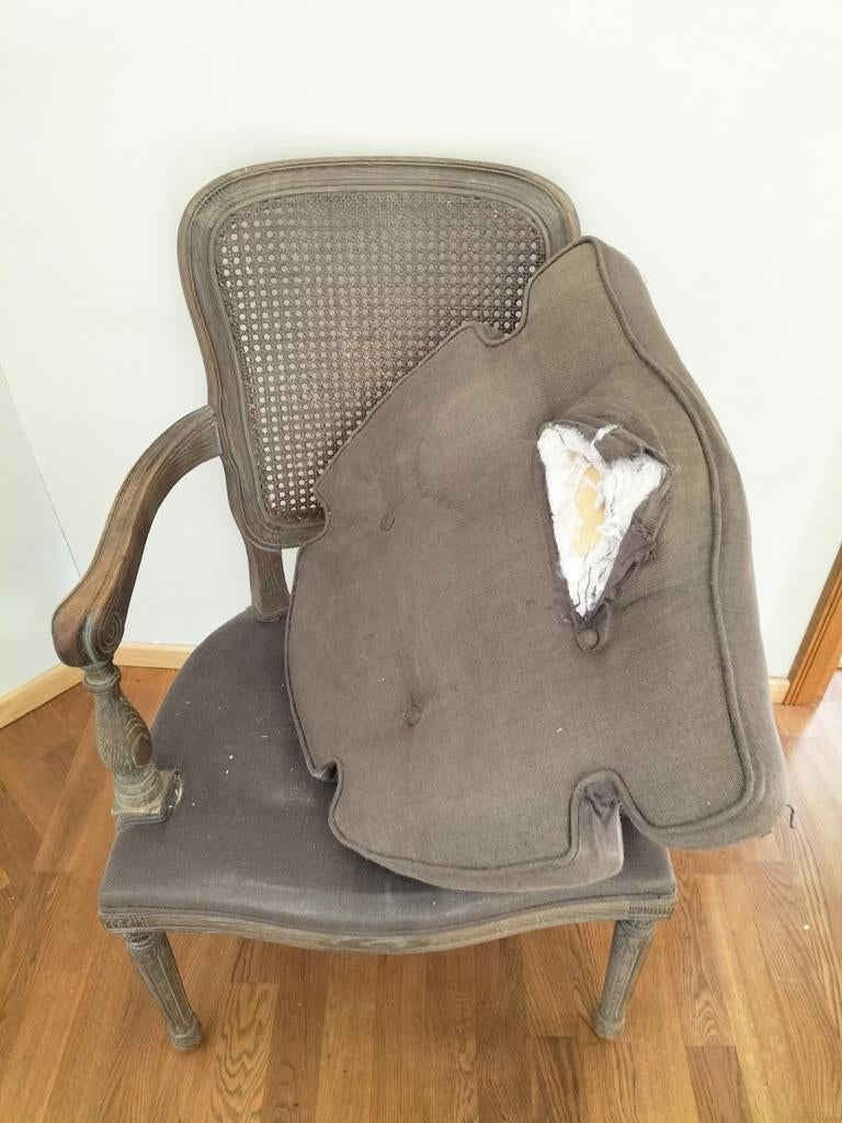 Chaise/fauteuil, Enlèvement