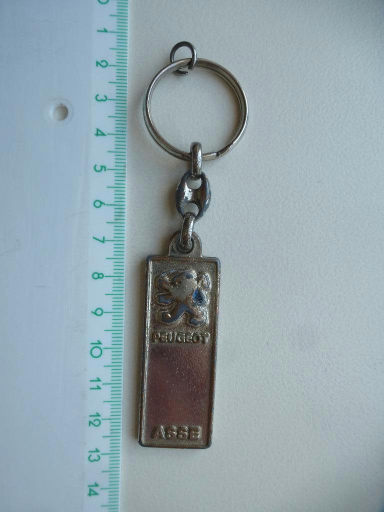 PORTE-CLÉS PEUGEOT, Enlèvement ou Envoi, Utilisé, Marque