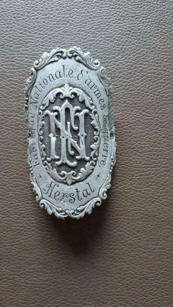 plaque FN..ÉCHANGEZ UNIQUEMENT  vélo ancien oldtimer ancètre, Enlèvement