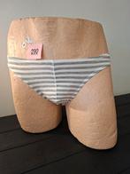 Grijs gestreepte mini heren slip, Kleding | Heren, Verzenden, Grijs, Slip