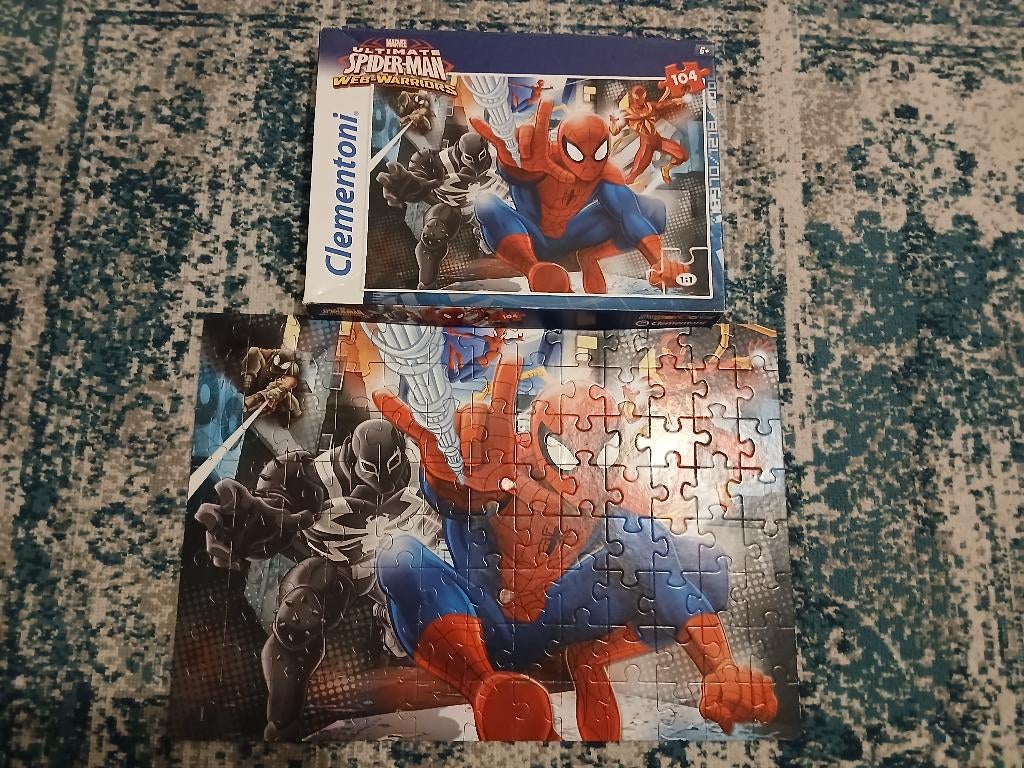 Puzzle Clementoni Supercolor - Spider-Man - 104 pièces, Enfants & Bébés, Enlèvement, Plus de 50 pièces, Comme neuf