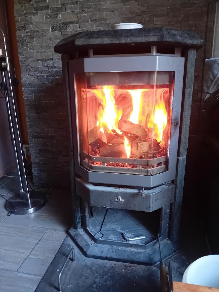 Poêle à bois Barbas, Maison & Meubles, Poêles, Utilisé, Autoportant, Poêle à bois, Bois, Enlèvement
