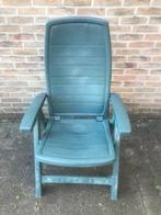 Groene opklapbare tuinzetel (nr4961), Tuin en Terras, Ophalen, Zo goed als nieuw, Plastic, Verstelbaar