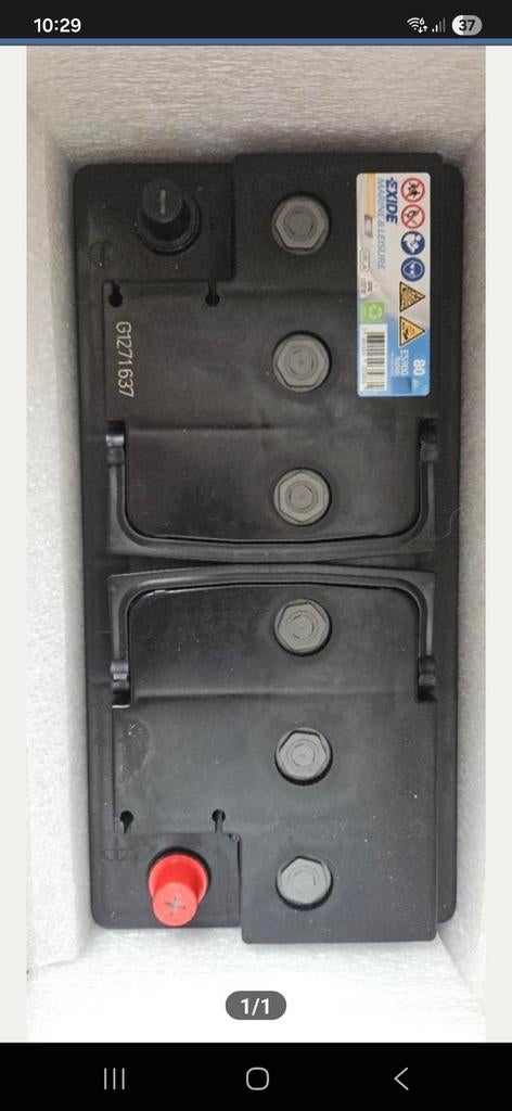 Exide ES 900 nieuw in doos ( verkeerd besteld), Ophalen of Verzenden