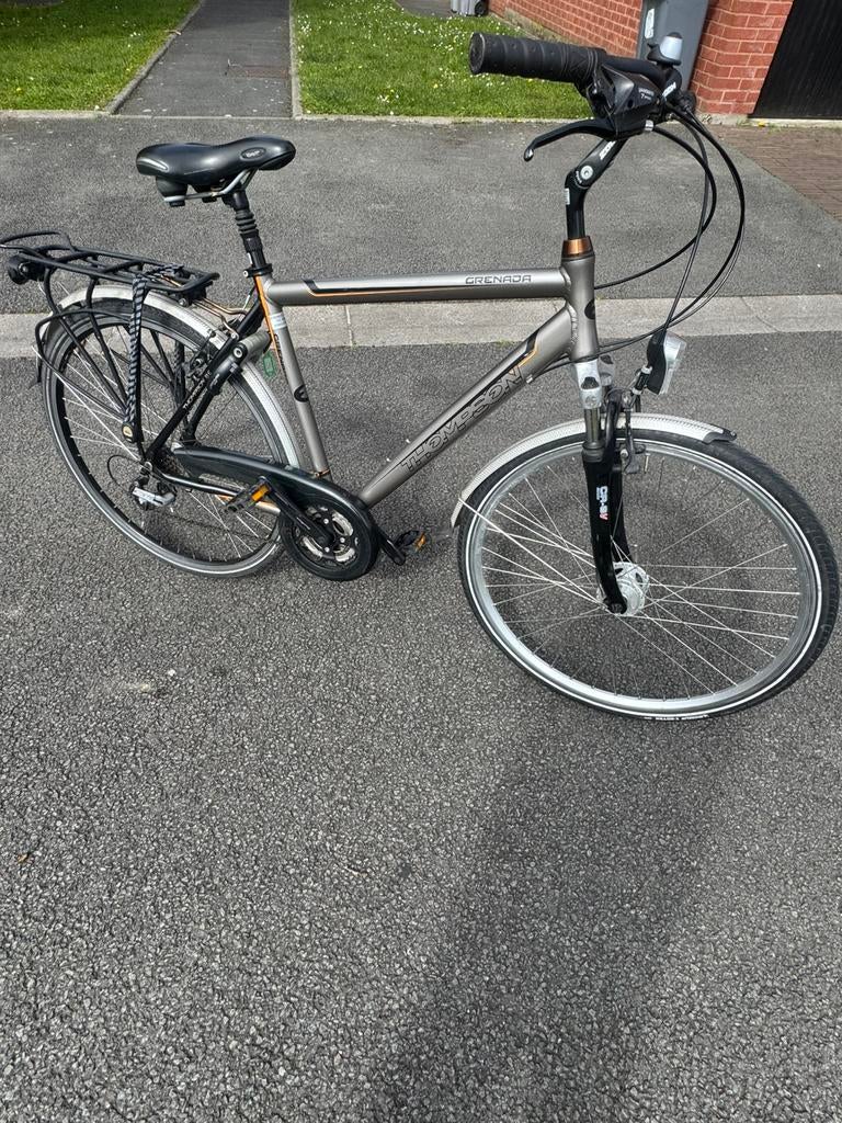 Vélo THOMPSON GRENADA 28 pouces 21V ., Autres marques, Comme neuf, Enlèvement, 53 à 57 cm