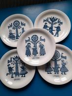 5 assiettes à petit-déjeuner | Sphinx Maastricht Dutch Folkl, Antiquités & Art, Enlèvement