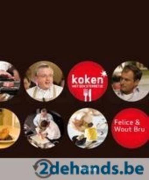 boek: koken met een sterretje /Wout Bru ( NIEUWSTAAT), Livres, Livres de cuisine, Neuf, Enlèvement ou Envoi