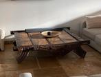 Table basse indienne mesurant 145cm sur 145 cm., Enlèvement