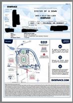 Concert system of a down/Queens of the stone age, Tickets & Billets, Juillet