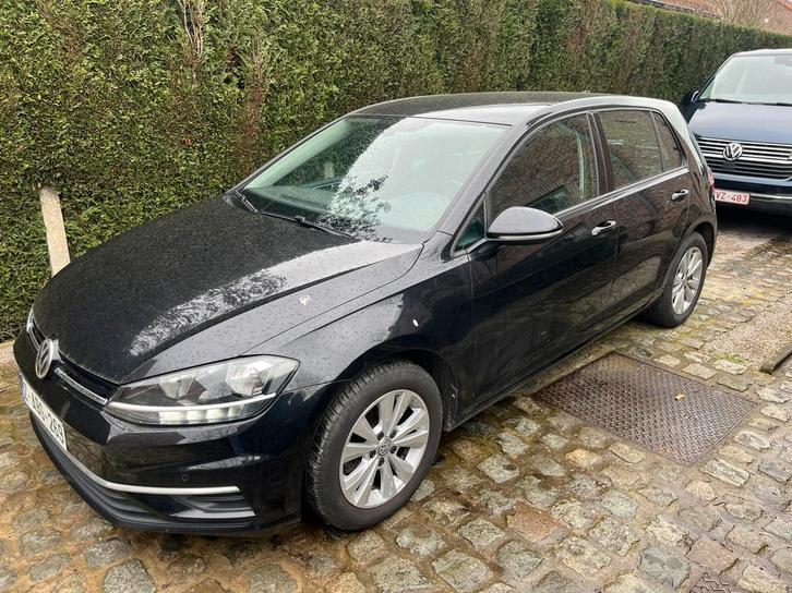 VW Golf 7 TSI 110PK, Auto's, Volkswagen, Particulier, Golf, Benzine, Euro 6, 5 deurs, Handgeschakeld, Zwart, Grijs, Stof, Voorwielaandrijving