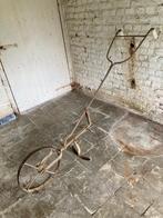 Oude hand geduwde schoffel machientje, Ophalen, Gebruikt, Schoffel