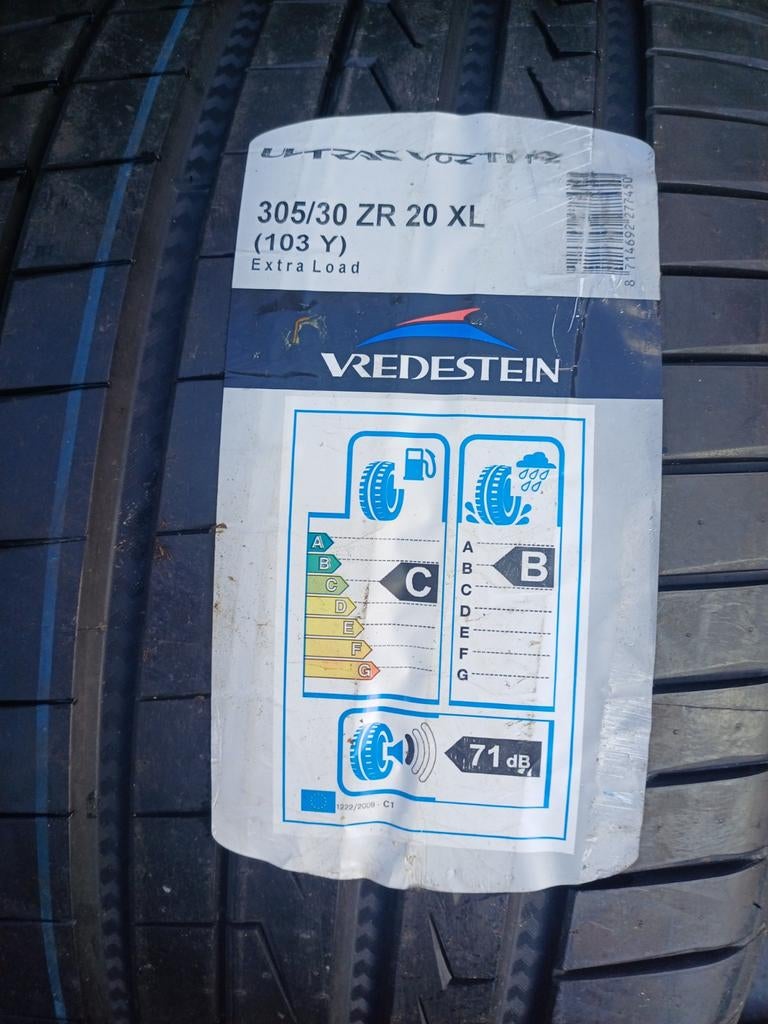 autobanden 305/30/R20 vredestein  103Y DOT2017 XL FSL, Ophalen