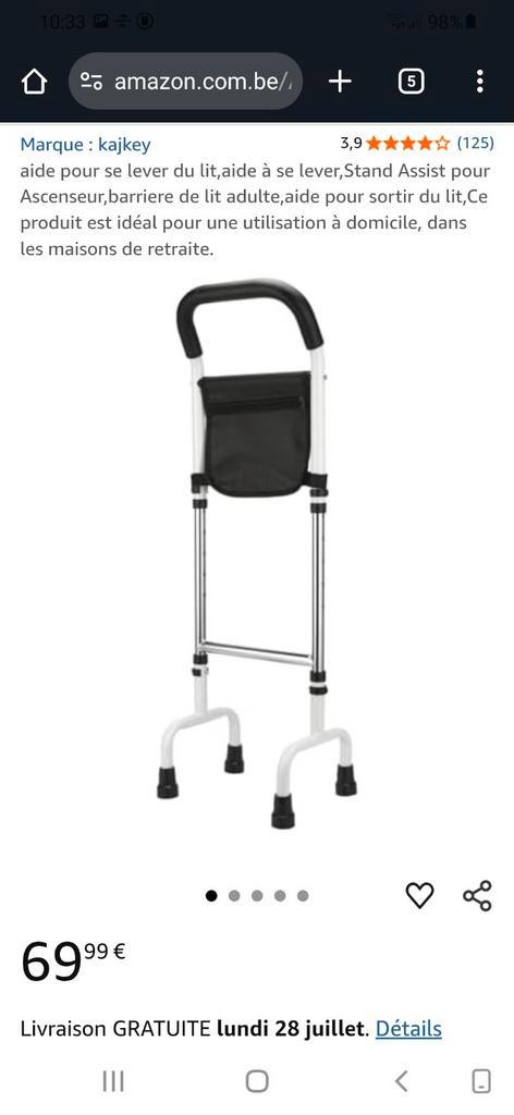 Canne 4 pieds. Neuf, Diversen, Verpleegmiddelen, Nieuw, Ophalen