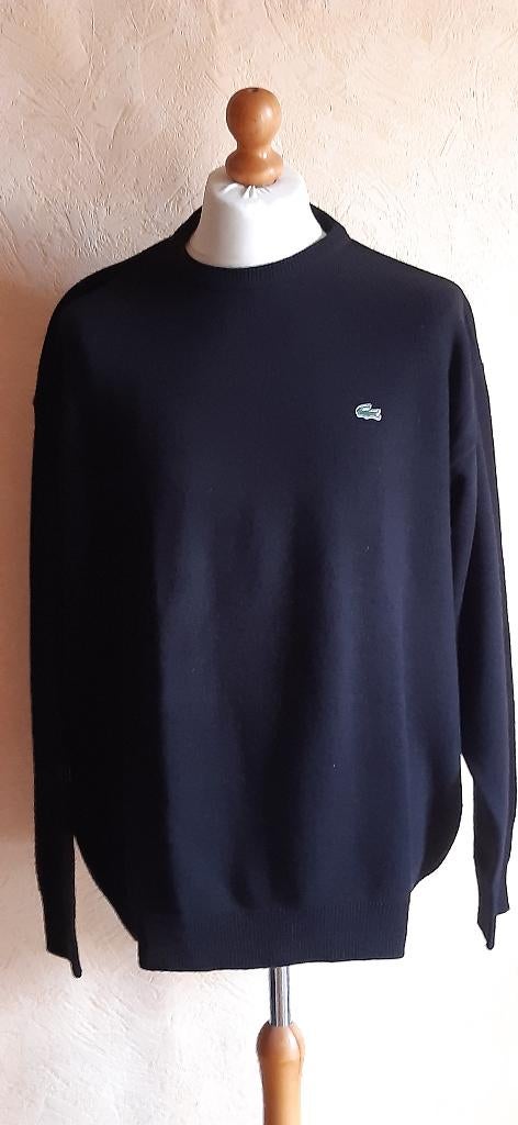 Pull Lacoste T : 9, Enlèvement, Comme neuf, Noir