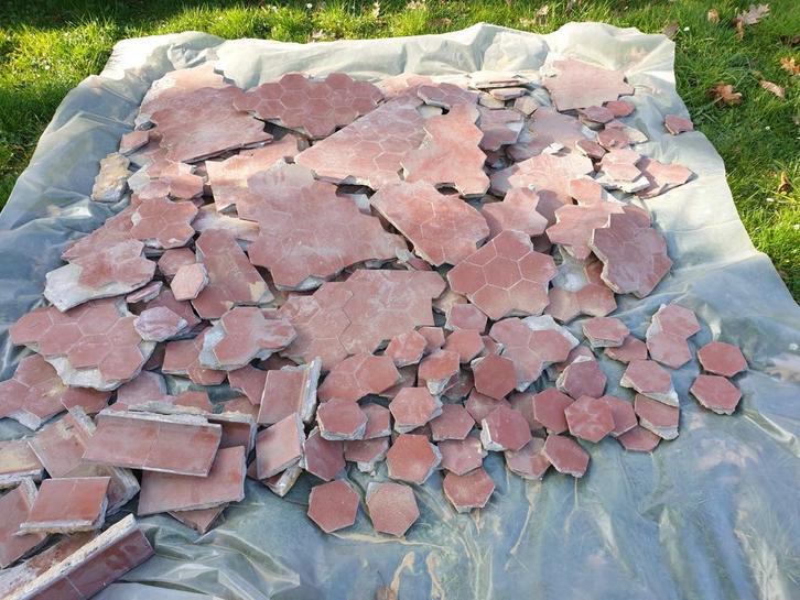 Tegels kapel oude pastorij, Jardin & Terrasse, Pavé & Dalles, Enlèvement