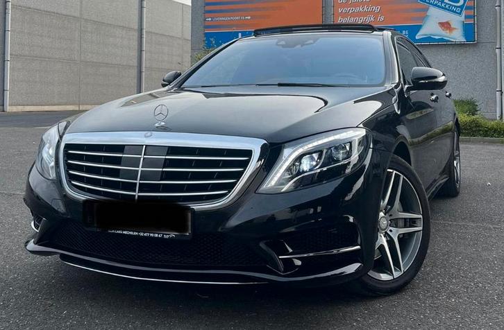 Mercedes-Benz S400 V6 E-Hybride/AMG/ FULL OPTION 46500KM!!, Auto's, Mercedes-Benz, Particulier, S-Klasse, 360° camera, ABS, Achteruitrijcamera
