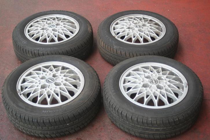 Opel Astra F Ronal honingraat alu velgen 14 inch, Auto-onderdelen, Banden en Velgen, Velg(en), All Season, 14 inch, Personenwagen