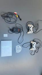 PlayStation 2 met Fifa 2003 en Memory Card, Games en Spelcomputers, Gebruikt, Phat, Met 2 controllers, Ophalen of Verzenden