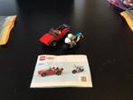 Lego Achtervolging auto op politiemotor 60392, Enlèvement, Comme neuf, Ensemble complet, Lego