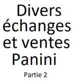 Collection panini Divers (Mise à jour le 04/06/2024), Nieuw, Overige typen, Ophalen