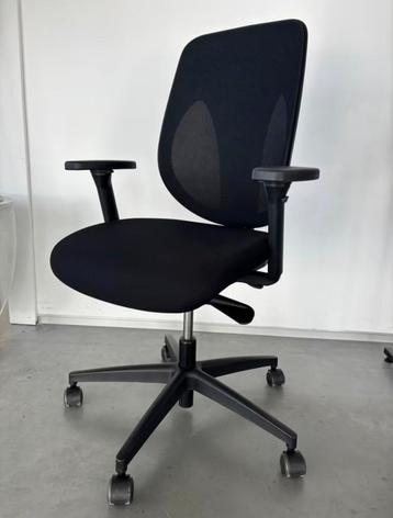 Fauteuil de bureau ergonomique Giroflex 353, Enlèvement ou Envoi, Comme neuf, Noir, Chaise de bureau