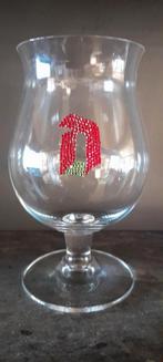 Duvel kristallen Swarovski glas, Ophalen of Verzenden, Zo goed als nieuw, Glas of Glazen, Duvel