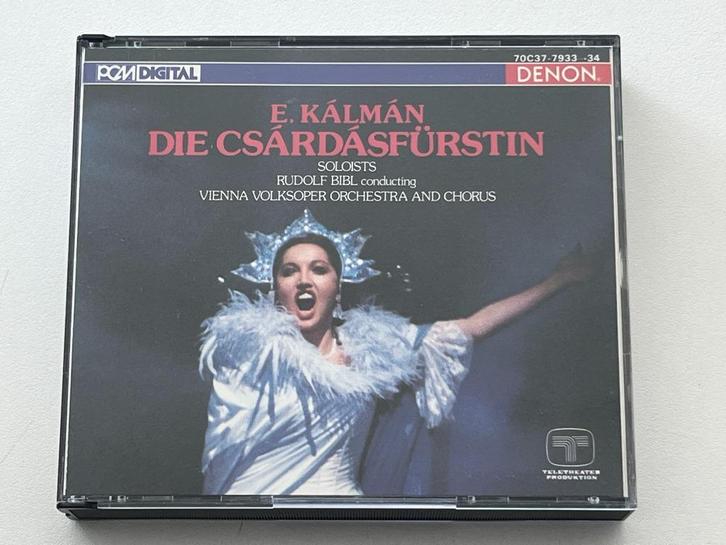 Kálmán – Die Csárdásfürstin, CD & DVD, CD | Classique, Utilisé, Enlèvement ou Envoi