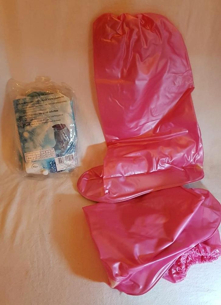 Schoenbeschermers maat 38-39 voor fiets  roze, Fietsen en Brommers, Fietsaccessoires | Fietskleding, Nieuw, Schoenen, Overige maten