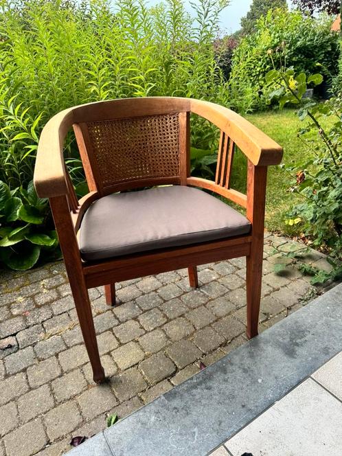 Antieke design stoel met riet rotan webbing, Antiek en Kunst, Antiek | Meubels | Stoelen en Sofa's, Ophalen