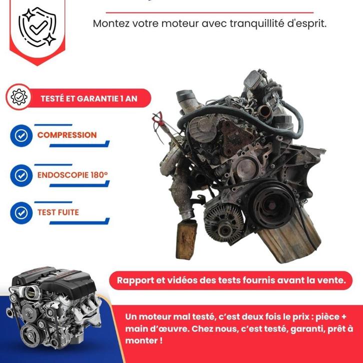 Complete motor Mercedes Sprinter 213 313 513, Auto-onderdelen, Motor en Toebehoren, Mercedes-Benz, Nieuw, Ophalen of Verzenden