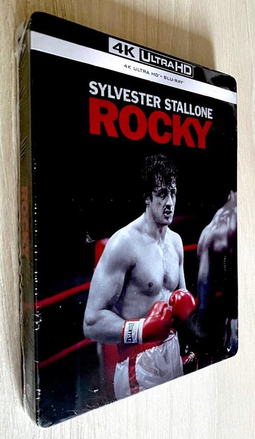 ROCKY (Met OT NL) // "Steelbook" 4K UHD // NIEUW / Sub CELLO, Cd's en Dvd's, Blu-ray, Nieuw in verpakking, Overige genres, Boxset