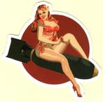 Pin Up Girl sticker #189, Verzamelen, Verzenden, Nieuw