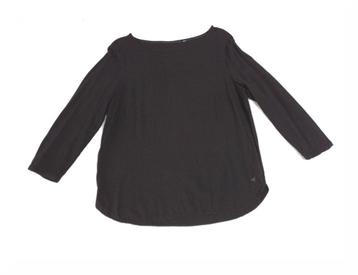 Blouse noire à manches 3/4 Tom Tailor - Taille estimée: 38 beschikbaar voor biedingen
