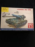 Heller bouwdoos AMX 13 canon de 75, Hobby en Vrije tijd, Ophalen, Zo goed als nieuw, Heller